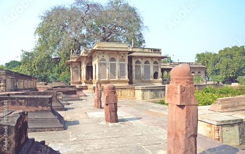 Tombs of Mohammad Ghaus and Tansen ,Gwalior ,madhya pradesh,india photo