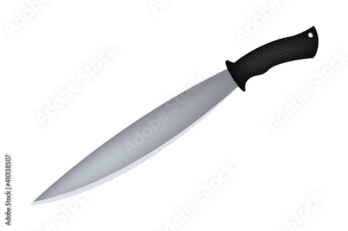 Barong Machete knife, vector illustration
