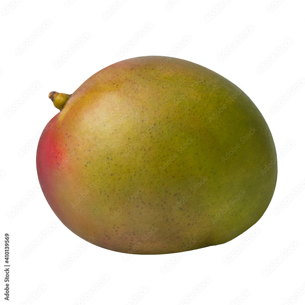 Mango whole isolated on white background close up Mango whole isolated on white background close up