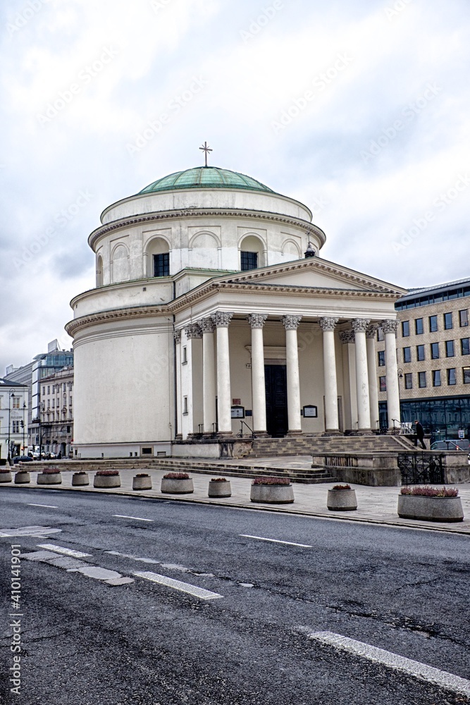 Fototapeta premium Warsaw