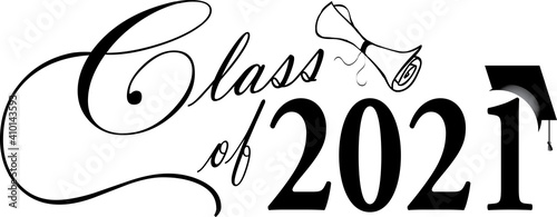 Class of 2021 with Diploma Design