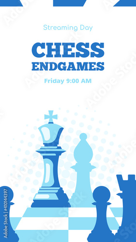 Modern Trendy Story Template for Chess Streaming