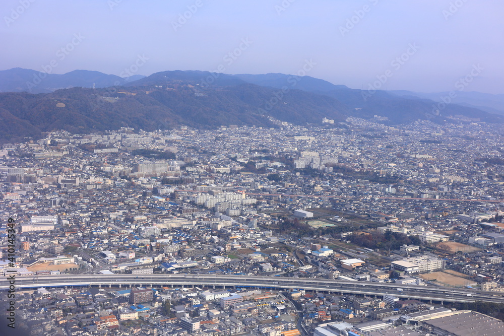 本州　上空　日本