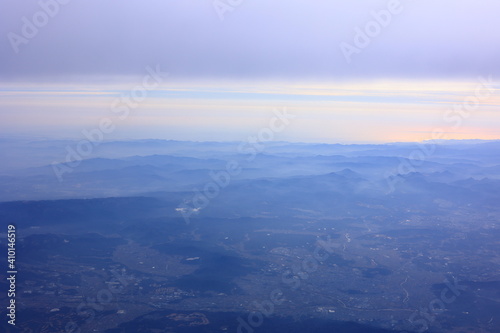 本州 上空 日本