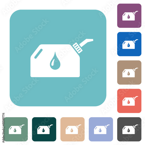 Oiler rounded square flat icons