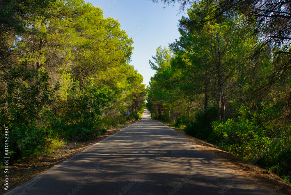 Obraz premium The Sichar reservoir in Ribesalbes, Castellon