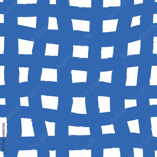 Abstract watercolor seamless pattern lines background in color