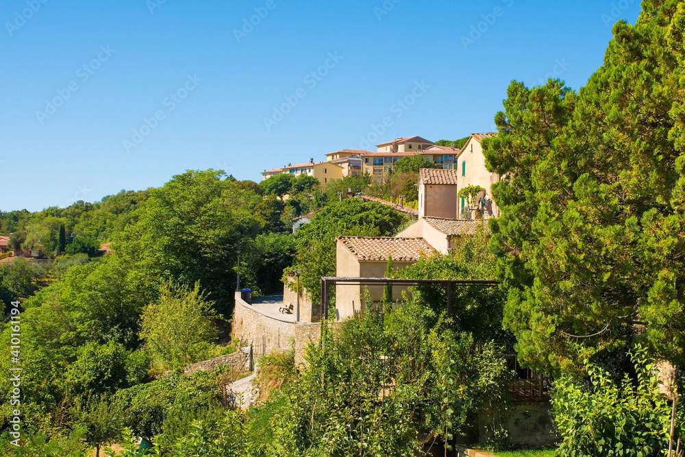 The historic medieval village of Scansano, Grosseto Province, Tuscany, Italy
