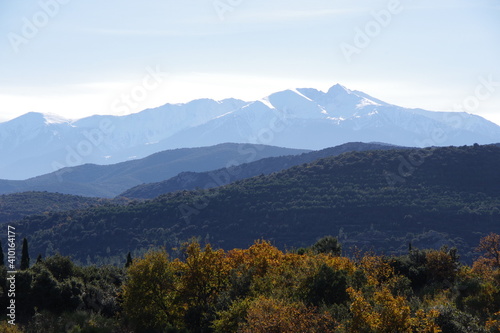 Canigou dans les Pyrénées orientales catalane