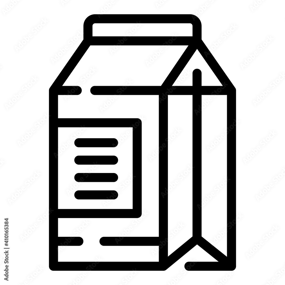 Farm fresh milk icon. Outline farm fresh milk vector icon for web design isolated on white background Farm fresh milk icon. Outline farm fresh milk vector icon for web design isolated on white background