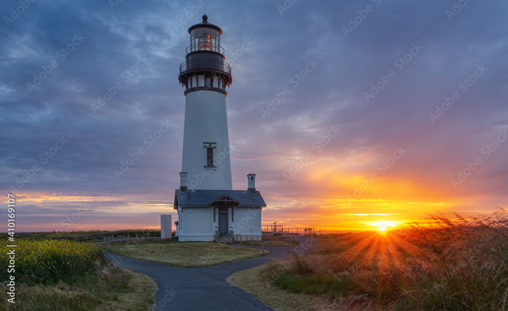 Yaquina Head Lighthouse  in Oregon 