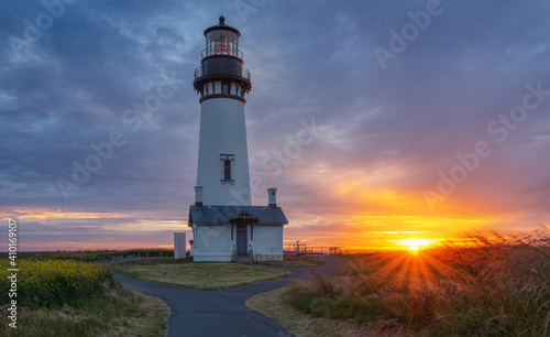 Yaquina Head Lighthouse in Oregon 