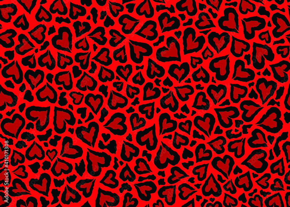 Valentines Cheetah Print Valentines Cheetah Print