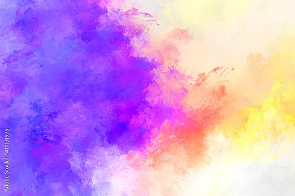 Abstract background of colorful brush strokes. Brushed vibrant wallpaper. Painted artistic creation. Unique and creative illustration. Abstract background of colorful brush strokes. Brushed vibrant wallpaper. Painted artistic creation. Unique and creative illustration.