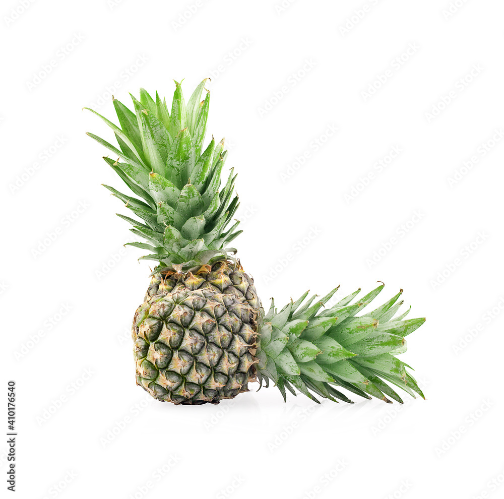 pineapple isolated on a white background pineapple isolated on a white background