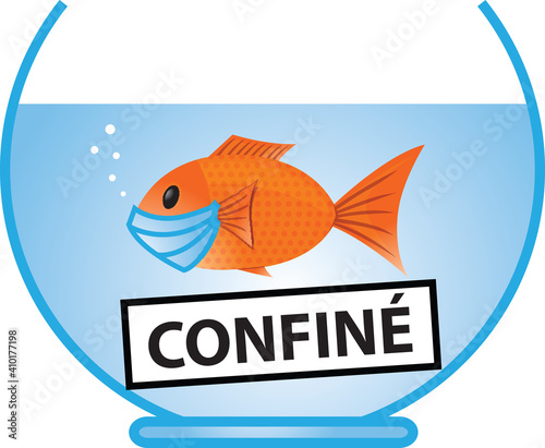 POISSON MASQUE COVID CONFINE DANS BOCAL V2