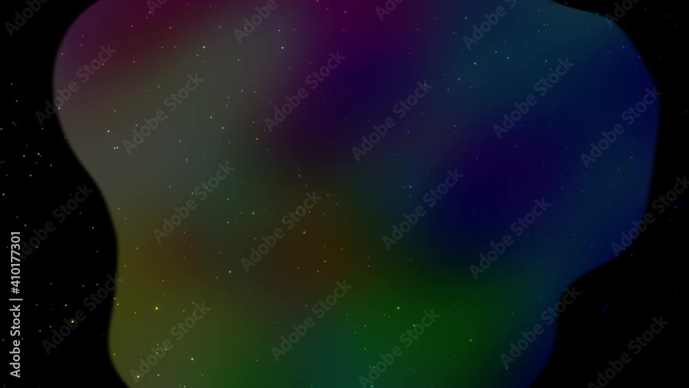 Looped animation colorful wallpaper 3d rendering.