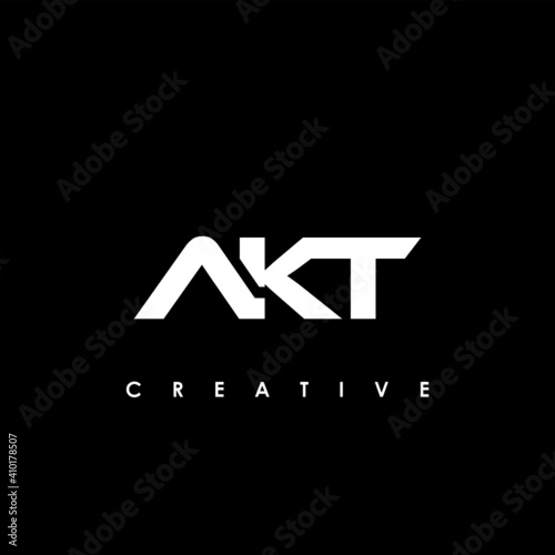 AKT Letter Initial Logo Design Template Vector Illustration