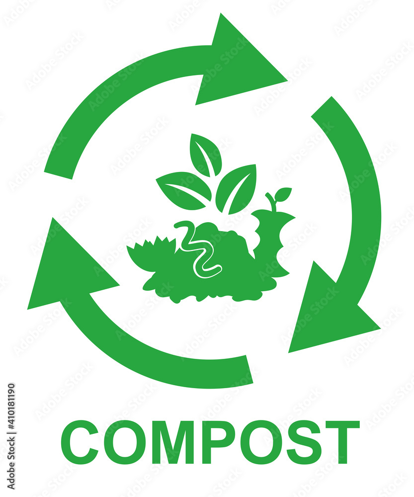 Obraz premium picto compost 6