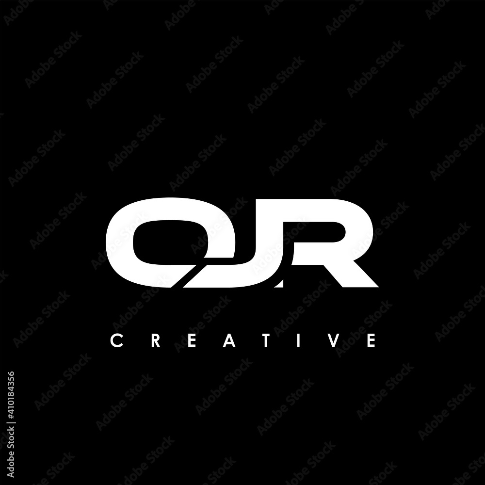 OJR Letter Initial Logo Design Template Vector Illustration OJR Letter Initial Logo Design Template Vector Illustration