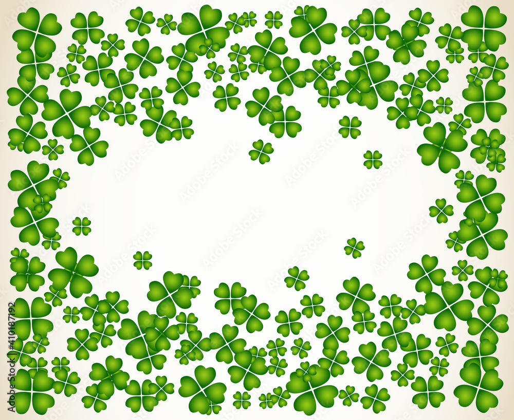 Saint Patrick's Day frame background Saint Patrick's Day frame background