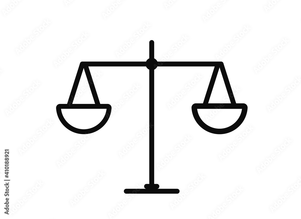 Law justice symbol. Modern simple flat vector for web site or mobile app. vector illustration. Law justice symbol. Modern simple flat vector for web site or mobile app. vector illustration.