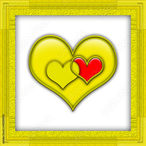 VALENTINES LOVE HEART SHAPE