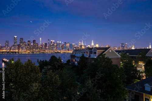 New York City across the Hudson