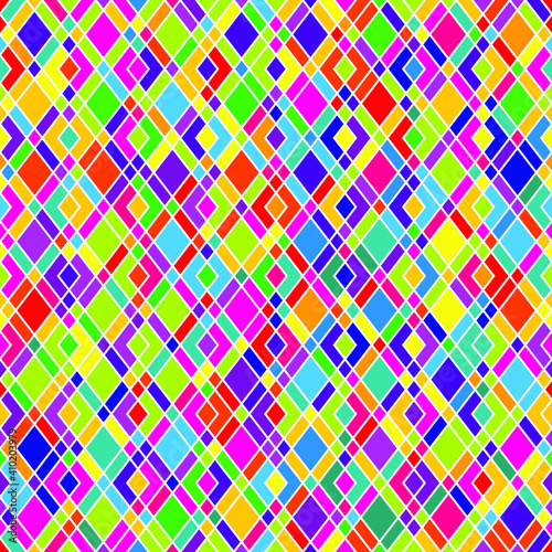 Geometric grid background M...