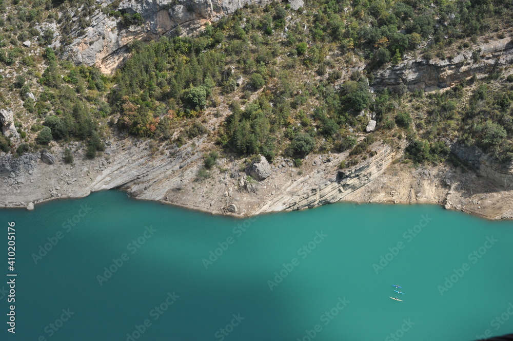 Obraz premium Kayak tour on the river