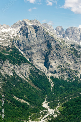 Mountain Range in Albania