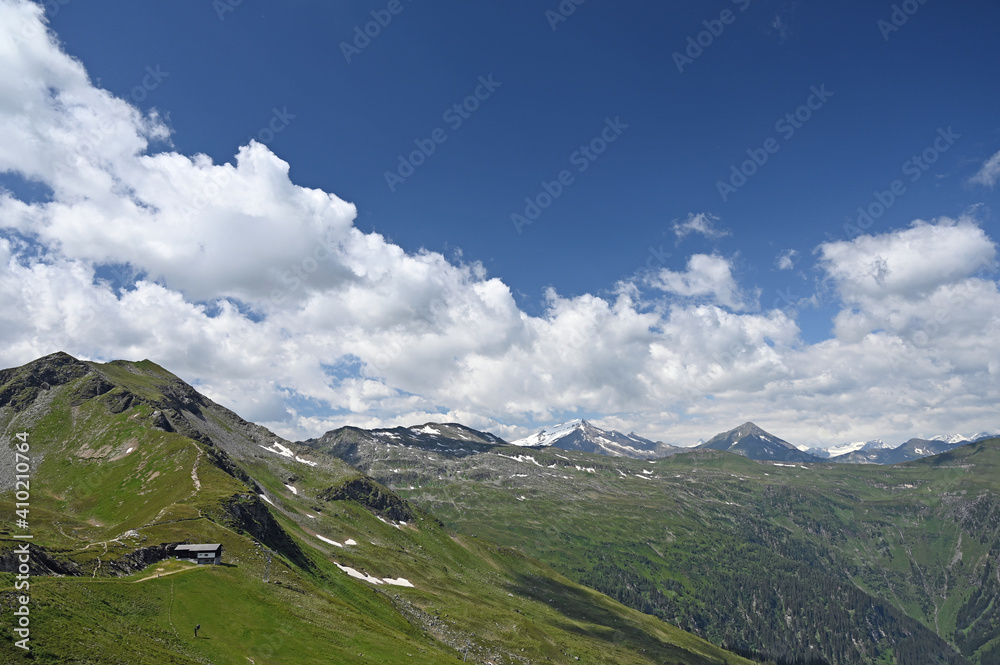 stubnerkogel mountains landscape in Bad Gastein