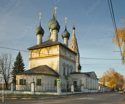 Church of Epiphany - Church of St. Nicholas in Nerekhta. Kostroma oblast. Russia photo