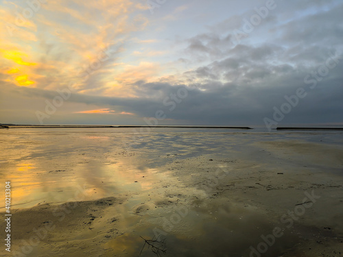 Ostfriesisches Wattenmeer bei Ebbe 