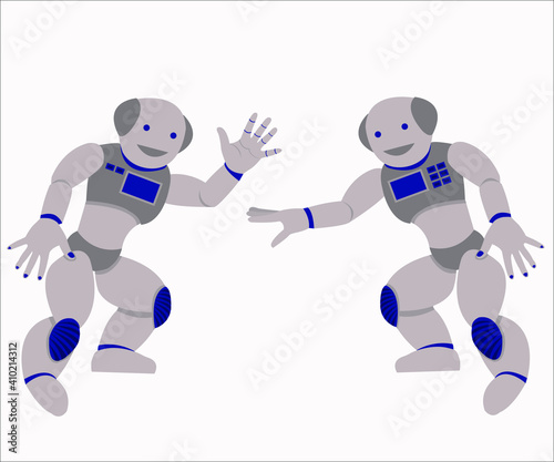 Dancing automatic machines as machine technology.
