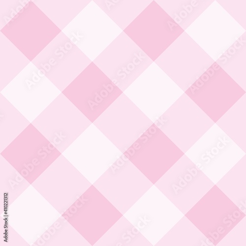 Seamless sweet baby pink background - vector checkered pattern or grid texture for web design ,desktop wallpaper or culinary blog website