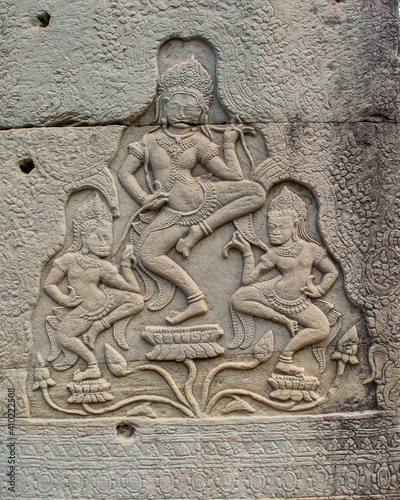 Cambodia, an abandoned city in the jungle of Angkor Wat.