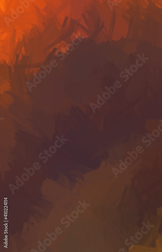 Brushed Painted Abstract Background. Brush stroked painting. Artistic vibrant and colorful wallpaper.