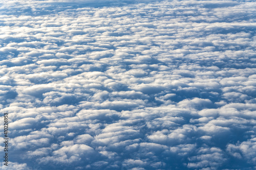 Clouds in nature, high angle view © TOimages