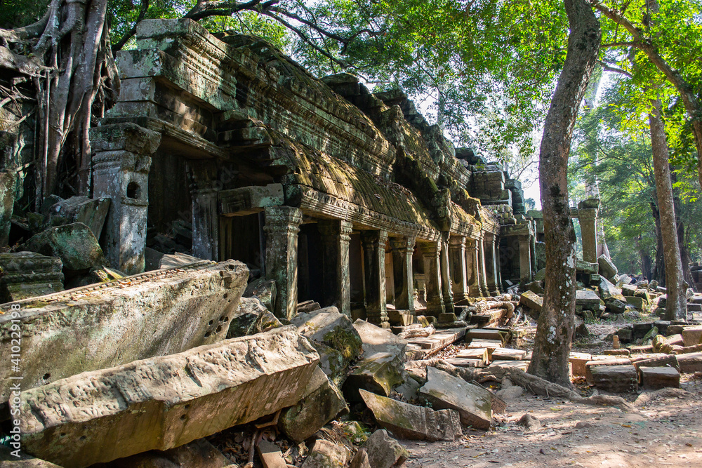 Cambodia, an abandoned city in the jungle of Angkor Wat. Cambodia, an abandoned city in the jungle of Angkor Wat.