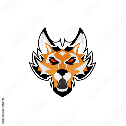 Cybersport logo fox head 