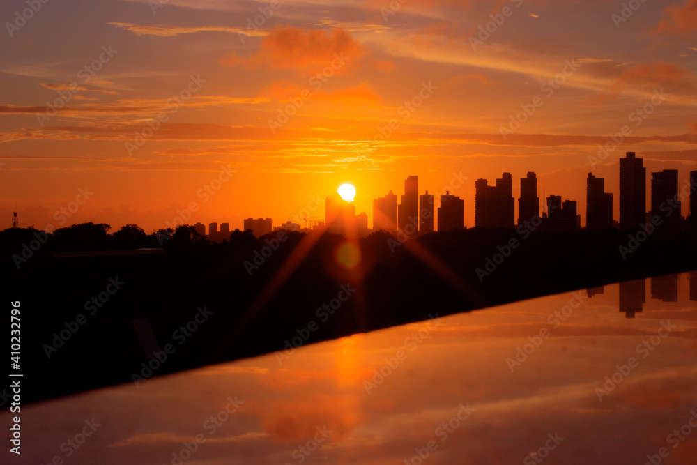 Fototapeta premium Meu Pôr do Sol