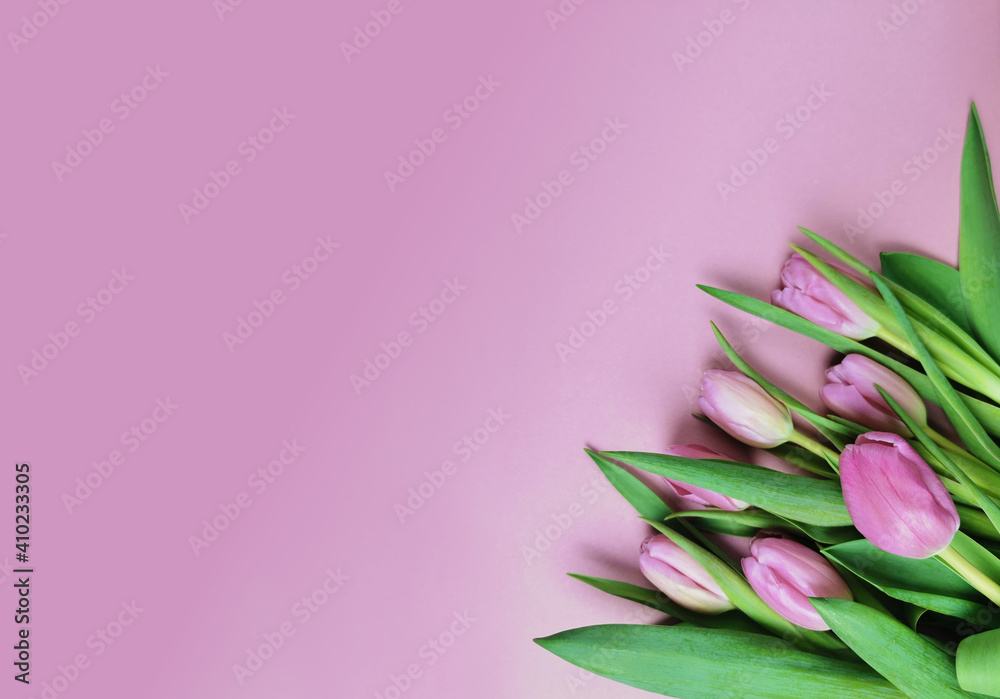 Obraz premium Kartka kwiaty