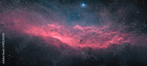 Space nebula background
