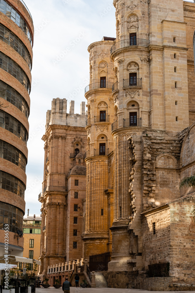 Cathédrale Malaga, Andalousie, Espagne