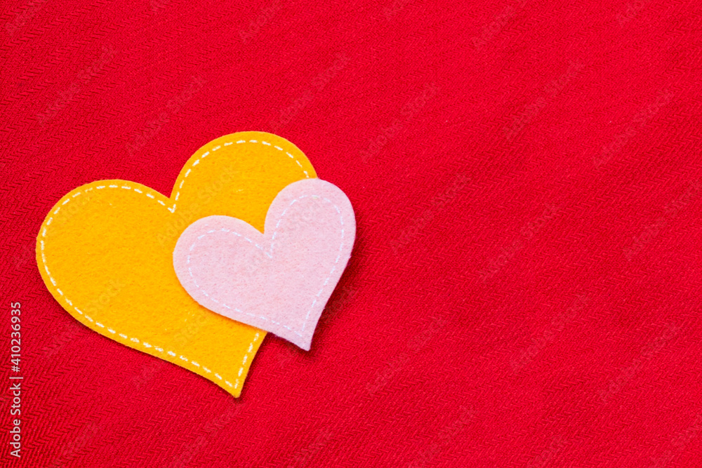 Fototapeta premium hearts on a background. Images of hearts on the background. core, soul, bosom, ticker