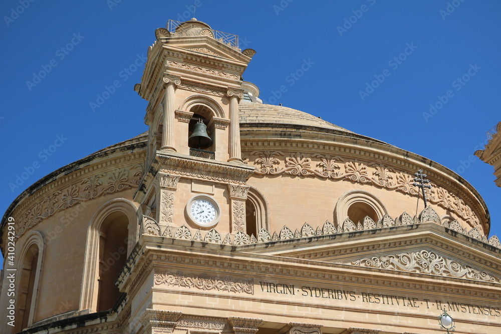Church of the Assumption of Mary in Mosta, Malta island