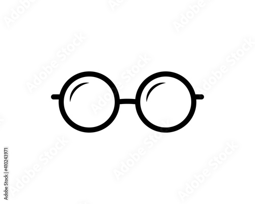 Glasses icon in trendy flat style isolated on background. Glasses icon page symbol for your web site design Glasses icon logo, app, UI. Glasses icon Vector illustration, EPS10.