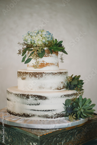 Beautiful Colorful Sweet Wedding Cake Cupcake Decor Closeup Image at Event Space