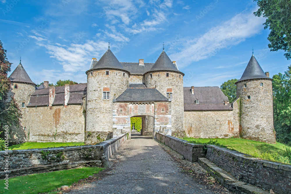 Castle of Corroy le Chateau in the province of Namur, Belgium